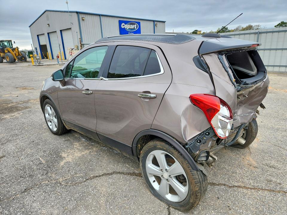 2015 Buick Encore VIN KL4CJASB2FB165568 COPART salvage auction — REAR END, AL - CERT OF TITLE-SALVAGE TITLE, sold $500 on 2026-09-17 (photo 2)