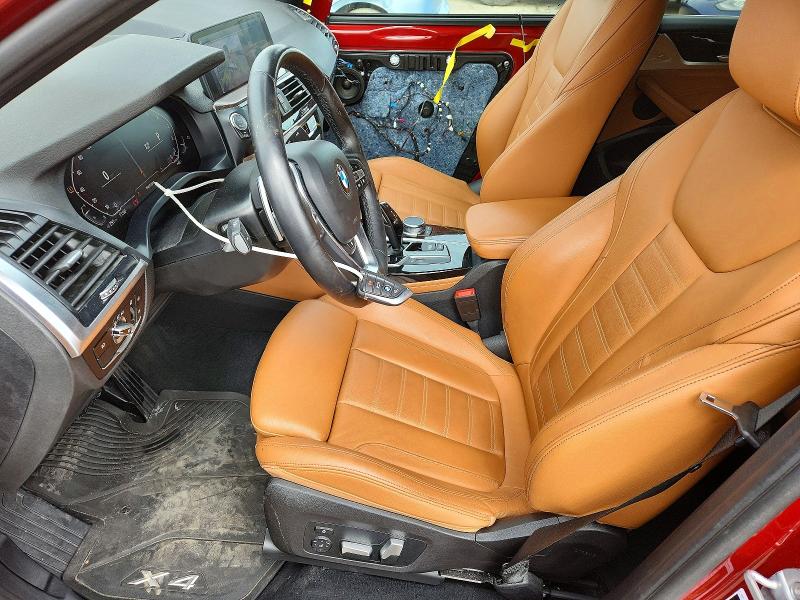 2020 BMW X4 VIN 5UX2V1C05L9C67941 COPART salvage auction — FRONT END, Pa - Certificate Of Salvage, sold $250 on 2026-07-31 (photo 7)