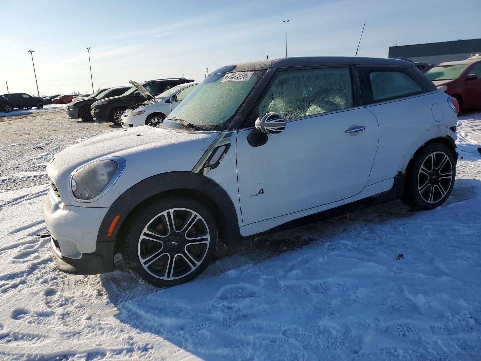 2014 Mini Cooper VIN WMWSS7C52EWN52345 COPART salvage auction — REAR END, Ab - Oop - Salvage, sold $2,900 on 2026-07-09 (photo 1)