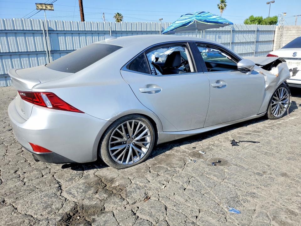 2015 Lexus Is VIN JTHBF1D27F5054432 COPART salvage auction — FRONT END, Ca - Salvage Certificate, sold $500 on 2026-07-02 (photo 3)