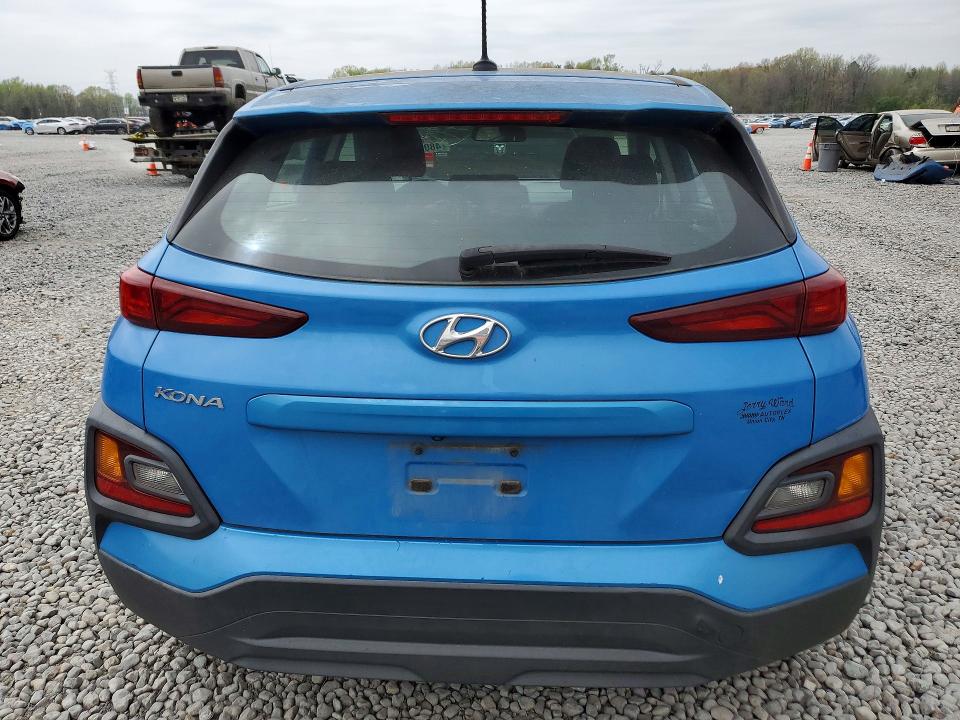 2018 Hyundai Kona VIN KM8K12AA7JU088477 COPART salvage auction — FRONT END, TN - SALVAGE CERTIFICATE, sold $2,900 on 2026-07-02 (photo 6)