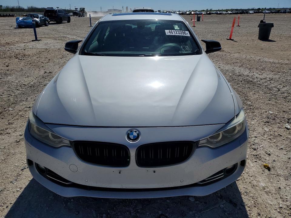 2015 BMW 4 series VIN WBA3R1C59FK194893 COPART salvage auction — MINOR DENT/SCRATCHES, Tx - Certificate Of Title (P), sold $3,750 on 2026-07-09 (photo 5)