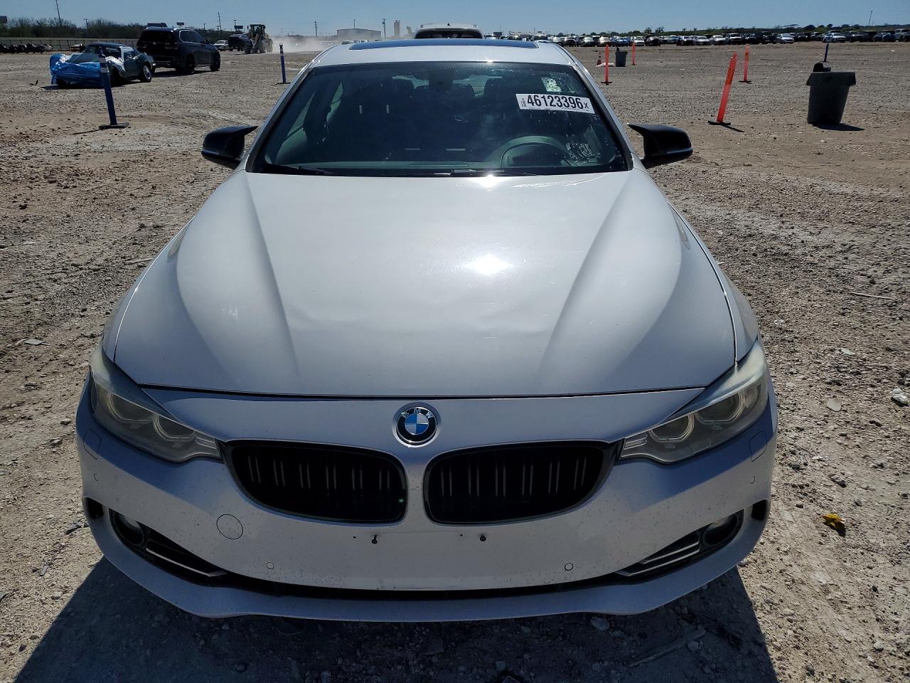 2015 BMW 4 Series VIN WBA3R1C59FK194893 COPART salvage auction — Minor Dent/Scratches, TX - CERTIFICATE OF TITLE (P), sold $2,850 on 2026-07-08 (photo 5)