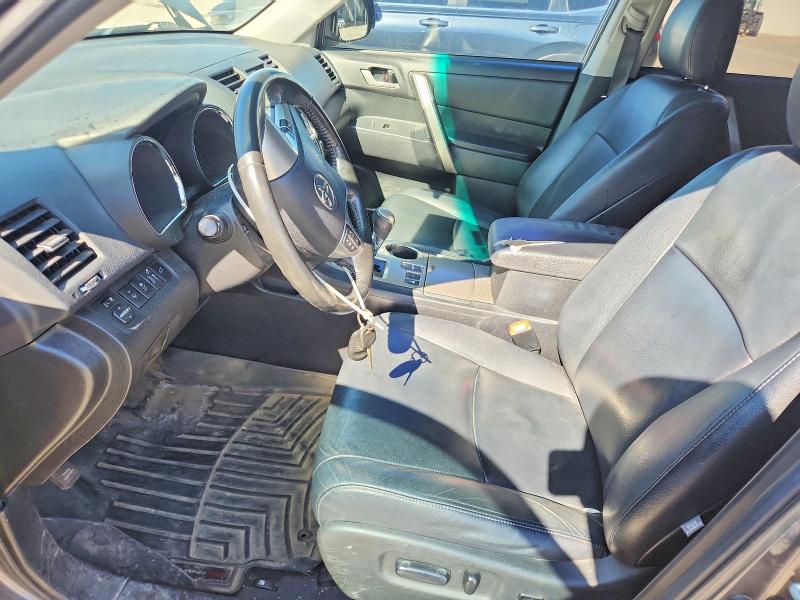 2013 Toyota Highlander VIN 5TDBK3EHXDS193084 COPART salvage auction — FRONT END, Co - Salvage Title, sold $2,300 on 2026-07-16 (photo 7)