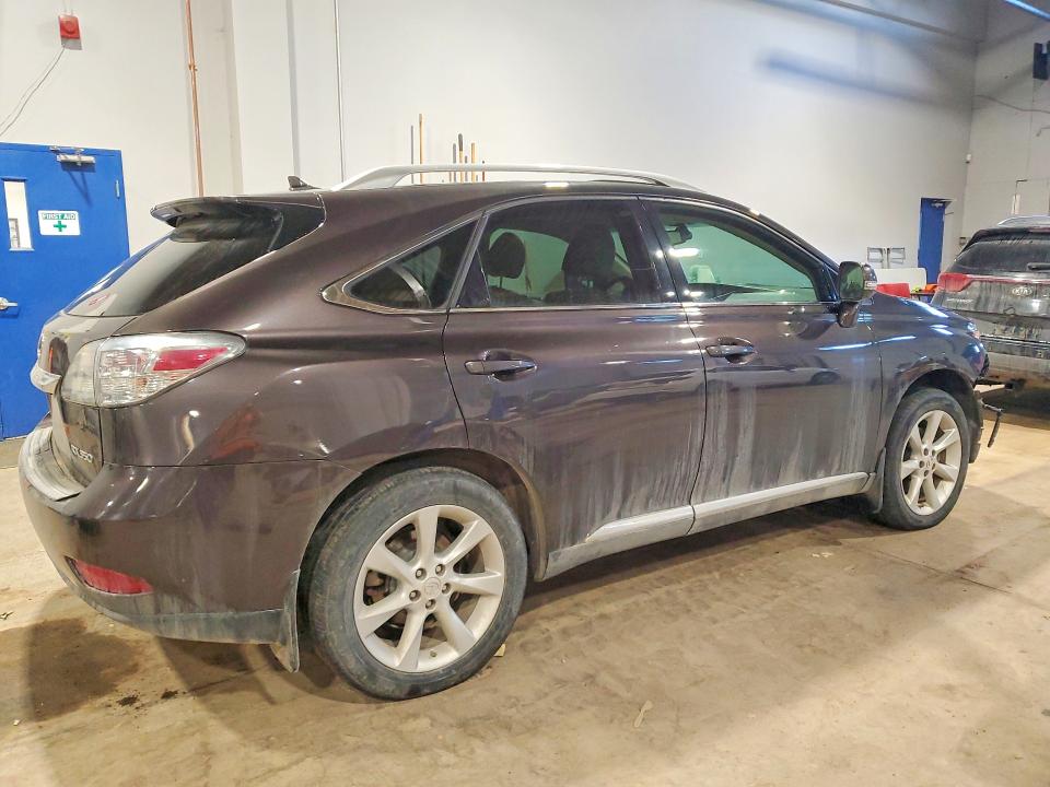 2010 Lexus Rx VIN 2T2BK1BA8AC008509 COPART salvage auction — FRONT END, Ns - Rebuild Vehicle, sold $5,400 on 2026-07-02 (photo 3)