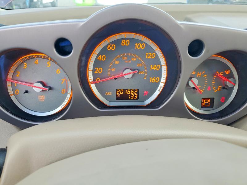2006 Nissan Murano VIN JN8AZ08T86W415697 COPART salvage auction — SIDE, FL - CERT OF TITLE SLVG REBUILDABLE, sold $425 on 2026-07-02 (photo 9)