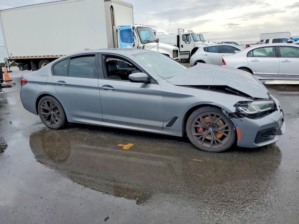 2023 BMW 5er VIN WBA53BH04PWY23306 COPART salvage auction — FRONT END, Hi - Certificate Of Salvage, sold $2,050 on 2026-07-20 (photo 4)