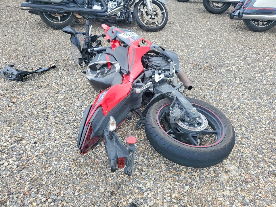 2025 Kawasaki Zx VIN ML5EXGG1XSDA47697 COPART salvage auction — FRONT END, La - Permit To Sell, sold $150 on 2026-07-10 (photo 4)