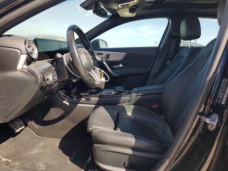 2020 Mercedes-benz A-klasse VIN W1K3G4EB9LJ234345 COPART salvage auction — FRONT END, Tx - Salvage Vehicle Title, sold $2,900 on 2026-07-16 (photo 7)
