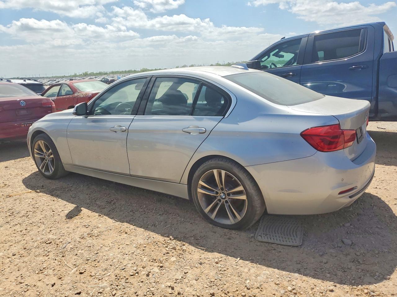 2017 BMW 3 Series VIN WBA8B9G50HNU49127 COPART salvage auction — Mechanical, TX - CERTIFICATE OF TITLE, sold $1,750 on 2026-07-09 (photo 2)