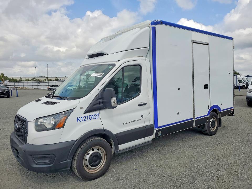 2021 Ford Transit VIN 1FDBW5Z89MKA80045 COPART salvage auction — SIDE, Fl - Certificate Of Title, sold $11,000 on 2026-07-30 (photo 1)