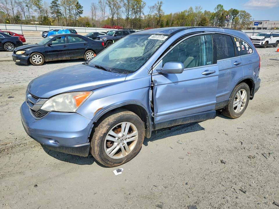2010 Honda Cr-v VIN JHLRE4H72AC009898 COPART salvage auction — SIDE, Sc - Cert Of Title-Salvage, sold $2,000 on 2026-07-06 (photo 1)