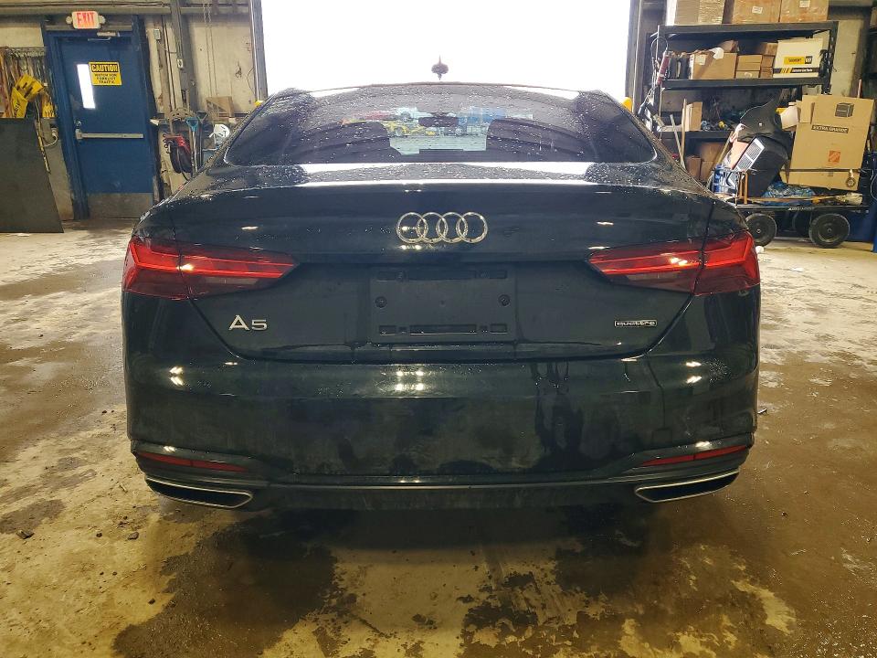2021 Audi A5 VIN WAUFACF53MA049394 COPART salvage auction — SIDE, On - Permit Salvage, sold $15,150 on 2026-07-07 (photo 6)