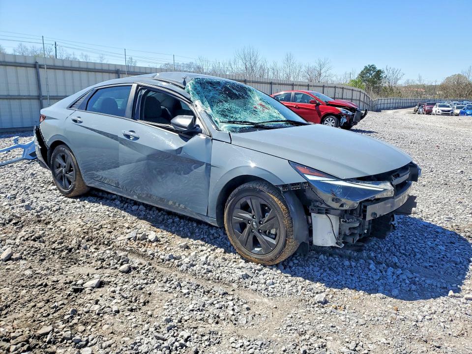 2022 Hyundai Elantra VIN KMHLM4AG7NU322084 COPART salvage auction — FRONT END, Id - Salvage Certificate Of Title, sold $2,000 on 2026-07-14 (photo 4)