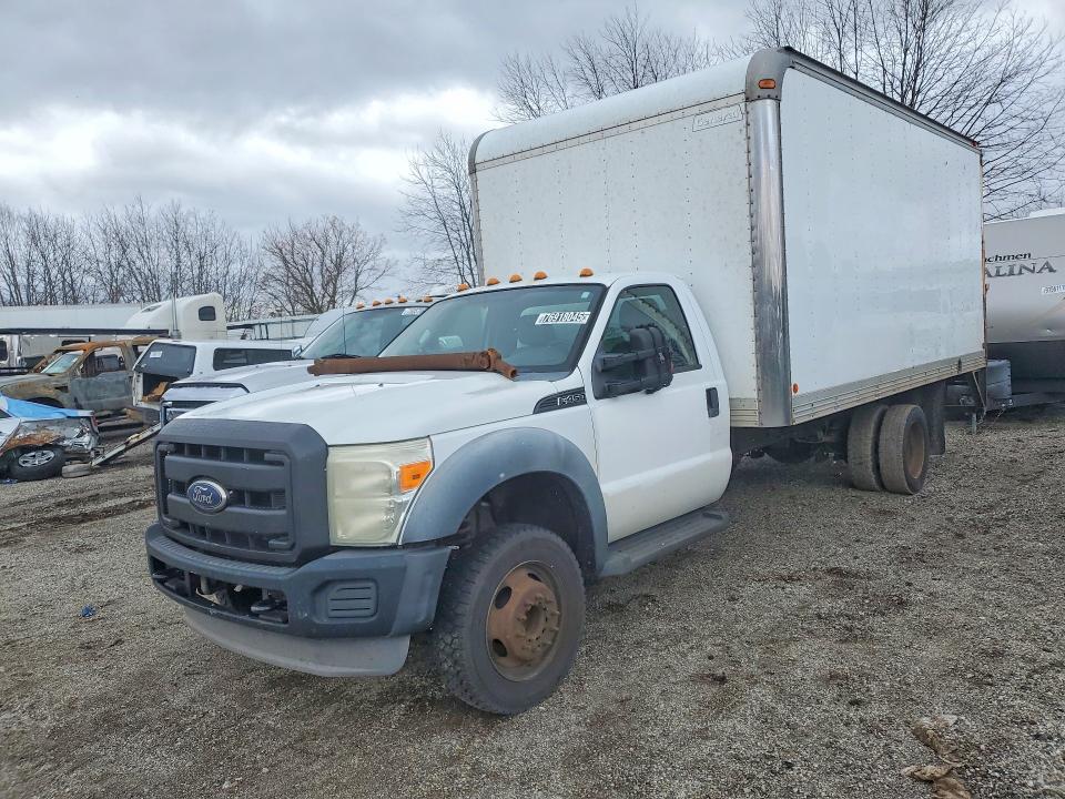 2011 Ford F-450 super duty VIN 1FDUF4GY5BEA13198 — COPART salvage auction photo