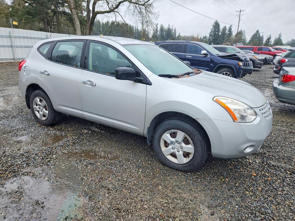 2010 Nissan Rogue sport VIN JN8AS5MV8AW133237 COPART salvage auction — FRONT END, WA - VEHICLE CERT OF OWNERSHIP-TITL, sold $350 on 2026-07-02 (photo 4)