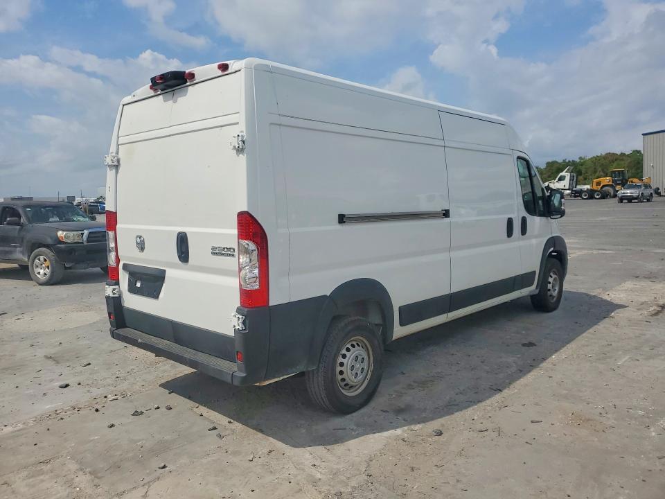 2024 Ram Promaster 2500 VIN 3C6LRVDG4RE112917 COPART salvage auction — FRONT END, IN - CERT OF TITLE-SALVAGE TITLE, sold $7,600 on 2026-07-29 (photo 3)