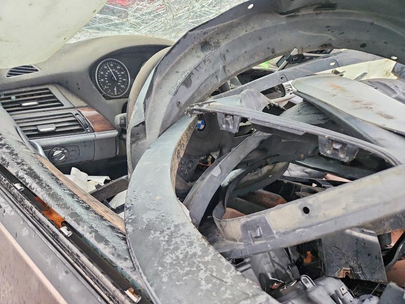 2013 BMW X5 VIN 5UXZV4C58D0B14262 COPART salvage auction — ROLLOVER, Ri - Salvage Certificate Of Title, sold $550 on 2026-07-24 (photo 8)