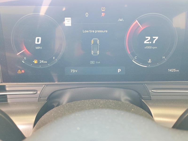 2026 Hyundai Kona VIN KM8HE3A39TU390796 COPART salvage auction — FRONT END, Tx - Salvage Vehicle Title, sold $7,400 on 2026-07-06 (photo 9)