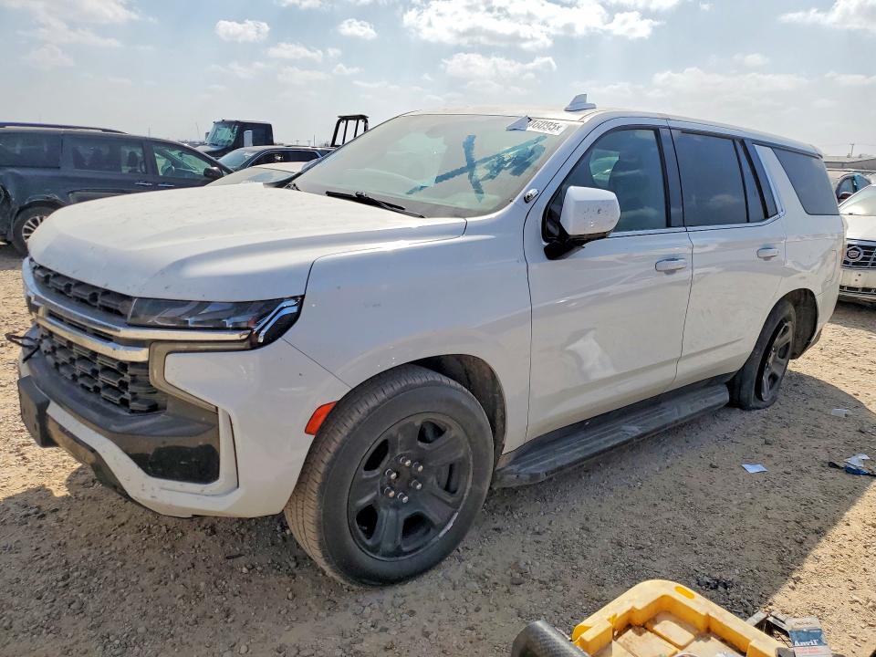 2022 Chevrolet Tahoe VIN 1GNSCLED6NR247787 COPART salvage auction — WATER/FLOOD, Tx - Certificate Of Title (P), sold $10,900 on 2026-07-09 (photo 1)