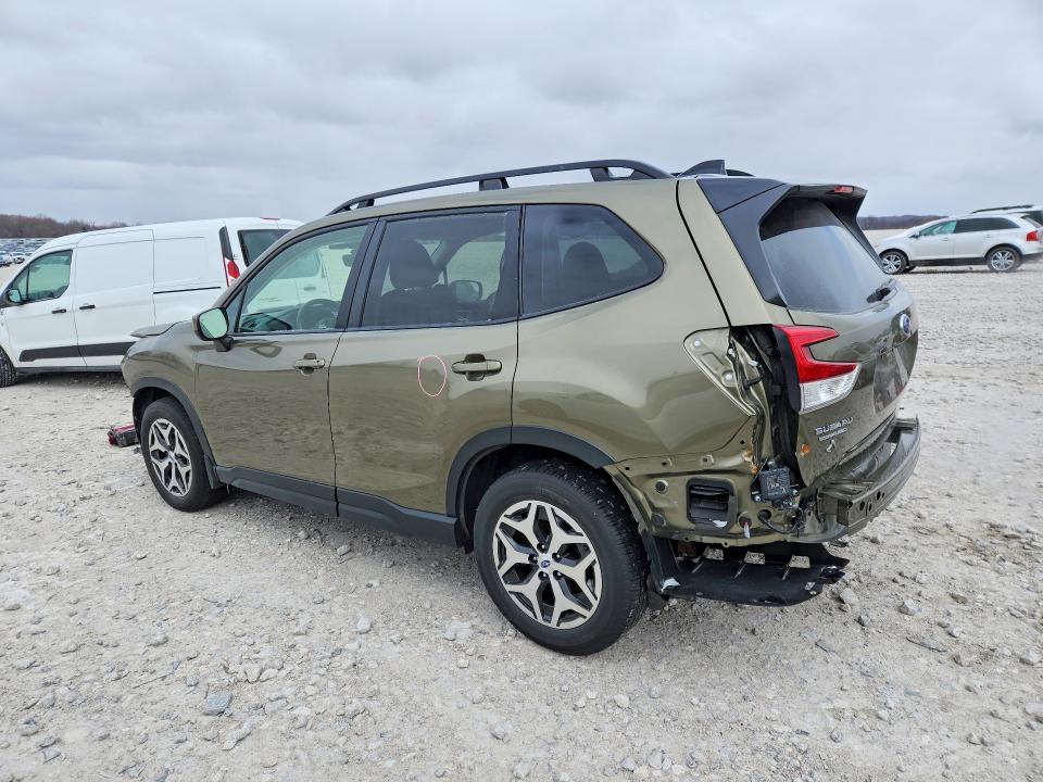 2024 Subaru Forester VIN JF2SKADC9RH500669 COPART salvage auction — FRONT END, Mi - Cert Of Title-Salvage Vehicle, sold $7,200 on 2026-07-09 (photo 2)