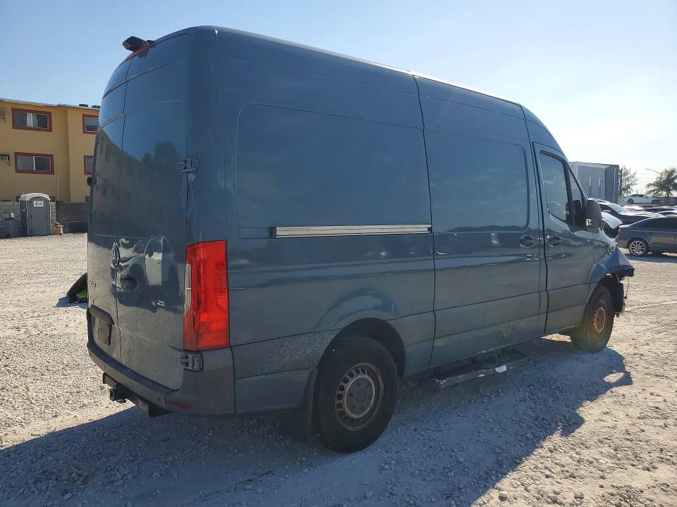2019 Mercedes-benz Sprinter VIN WD4PF0CD5KT003981 COPART salvage auction — FRONT END, Salvage Title, sold $3,000 on 2026-07-28 (photo 3)