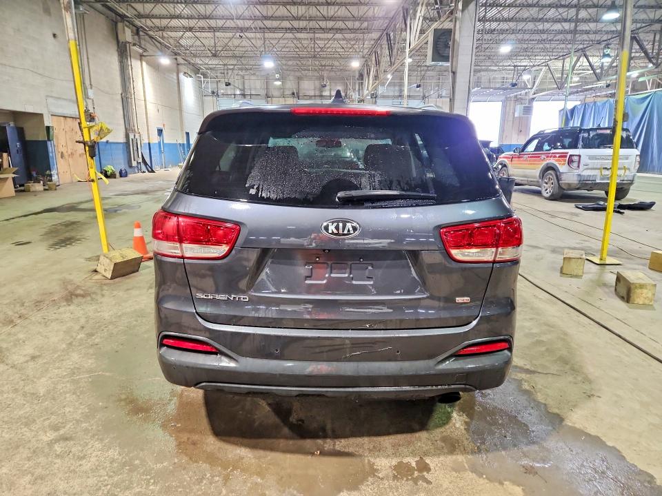 2017 Kia Sorento VIN 5XYPG4A37HG220445 COPART salvage auction — STRIPPED, Mi - Certificate Of Title, sold $1,100 on 2026-07-03 (photo 6)