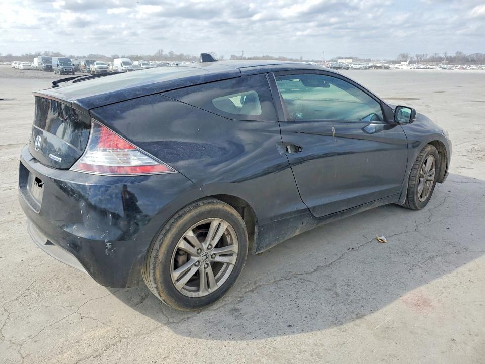 2011 Honda Cr-z VIN JHMZF1D65BS012953 COPART salvage auction — Burn Engine, Tn - Salvage Certificate, sold $150 on 2026-07-15 (photo 3)