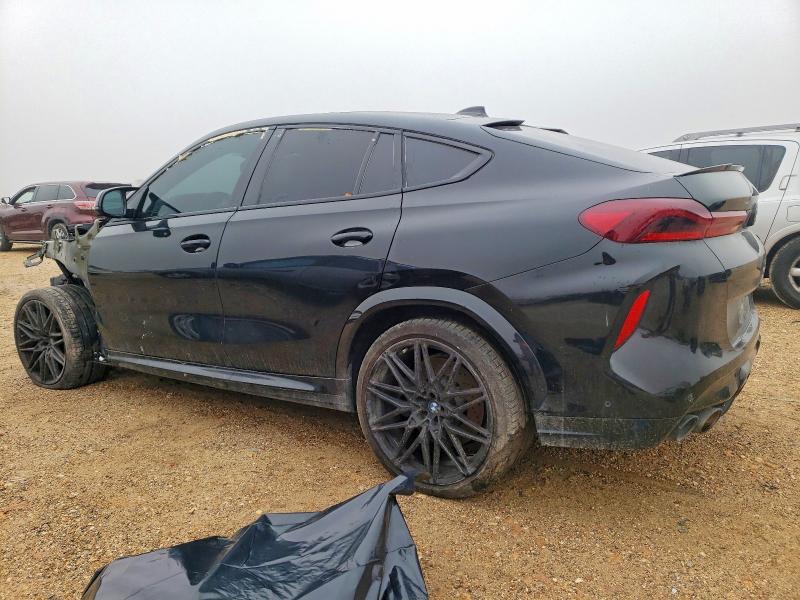 2021 BMW X6 VIN 5YMCY0C09M9E09840 COPART salvage auction — FRONT END, Tx - Certificate Of Title, sold $27,750 on 2026-07-02 (photo 2)