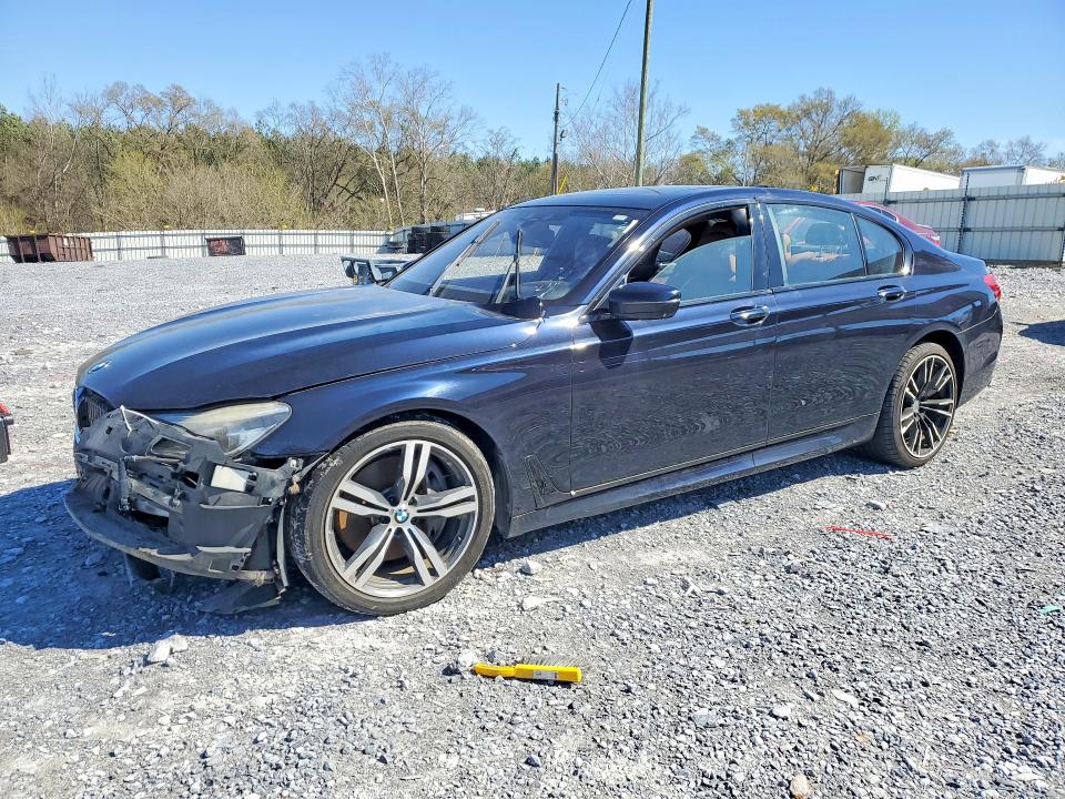 2016 BMW 7 series VIN WBA7B0C54GG526890 COPART salvage auction — FRONT END, VA - CERTIFICATE OF TITLE, sold $3,850 on 2026-07-02 (photo 1)