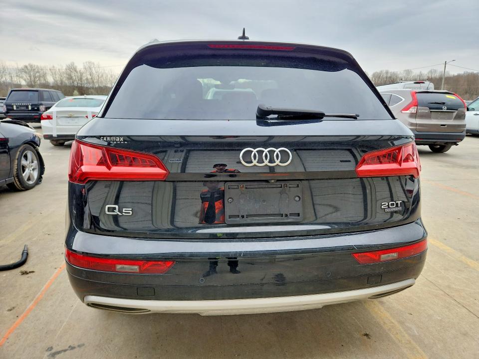 2018 Audi Q5 VIN WA1BNAFY9J2002973 COPART salvage auction — MINOR DENT/SCRATCHES, Ky - Certificate Of Title (P), sold $8,400 on 2026-07-30 (photo 6)