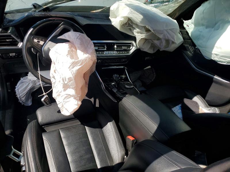2019 BMW 3er VIN WBA5R1C59KAJ99567 COPART salvage auction — FRONT END, Salvage Title, sold $3,200 on 2026-07-13 (photo 8)