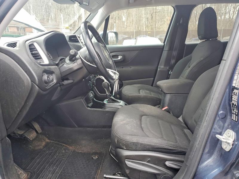 2019 Jeep Renegade VIN ZACNJABB0KPK79032 COPART salvage auction — FRONT END, Md - Cert Of Salvage < 75% Damage, sold $1,550 on 2026-07-02 (photo 7)