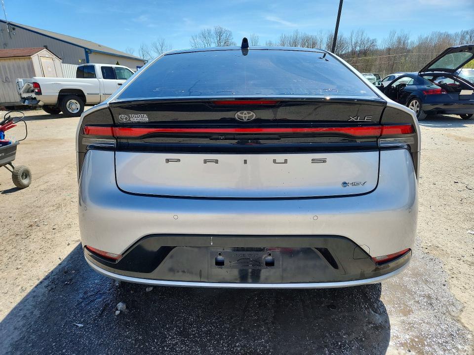 2024 Toyota Prius VIN JTDADABU3R3014727 COPART salvage auction — FRONT END, KY - CERT OF TITLE-SALVAGE, sold $8,900 on 2026-07-02 (photo 6)