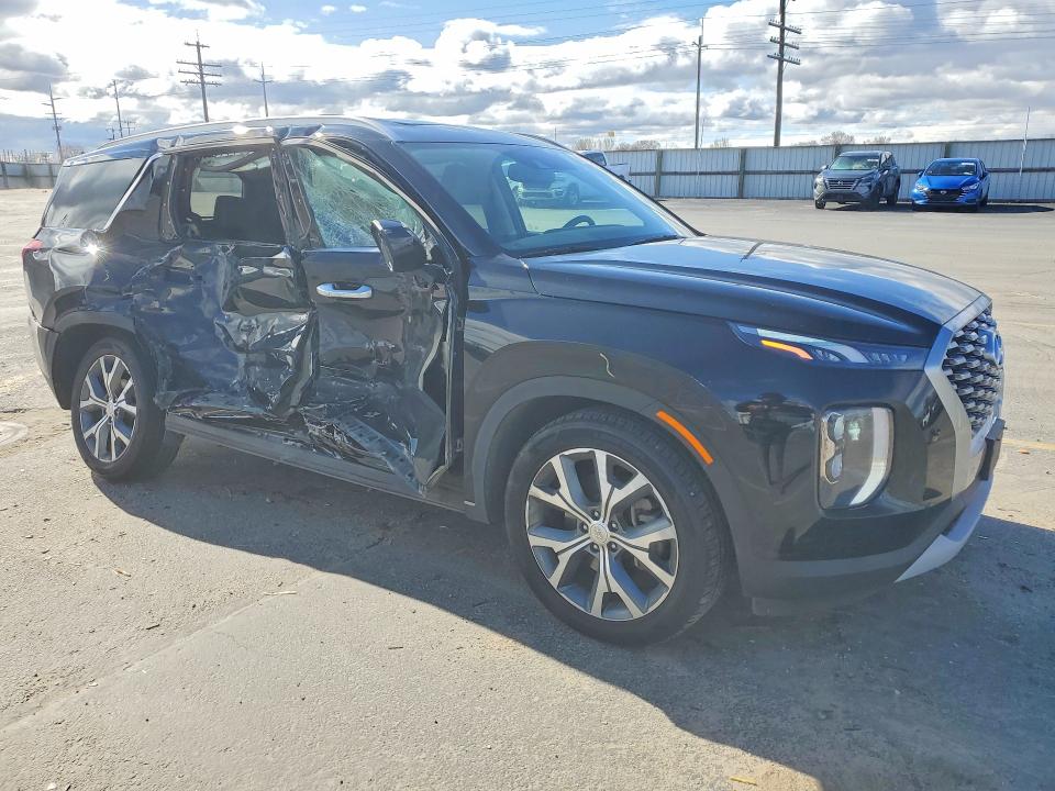2021 Hyundai Palisade VIN KM8R4DHEXMU245269 COPART salvage auction — SIDE, Id - Salvage Certificate Of Title, sold $5,000 on 2026-07-16 (photo 4)