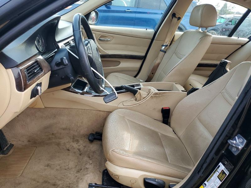 2010 BMW 3er VIN WBAPH7G59ANM49700 COPART salvage auction — REAR END, Sc - Cert Of Title-Salvage, sold $275 on 2026-07-17 (photo 7)
