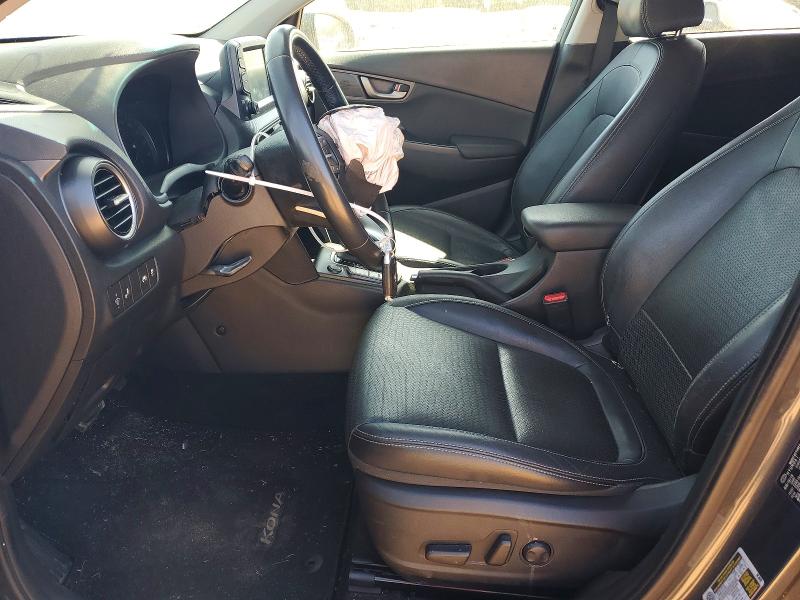 2019 Hyundai Kona VIN KM8K33A54KU201788 COPART salvage auction — FRONT END, Al - Certificate Of Title, sold $2,350 on 2026-07-28 (photo 7)