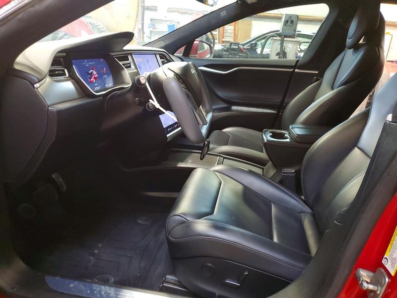 2017 Tesla Model s VIN 5YJSA1E22HF229170 COPART salvage auction — FRONT END, Salvage Title, sold $3,800 on 2026-07-16 (photo 7)