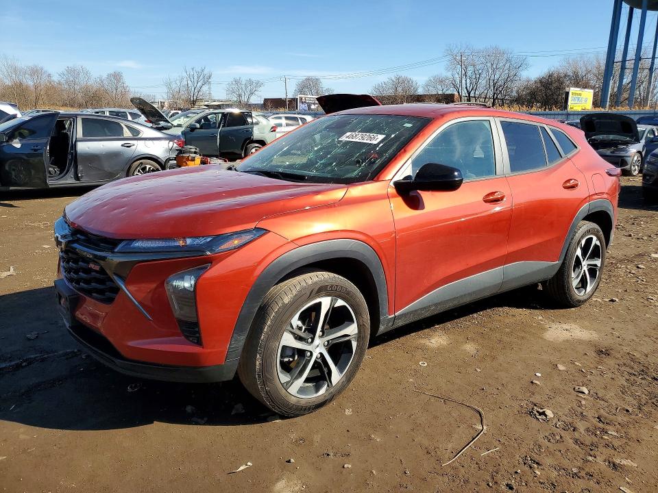 2024 Chevrolet Trax VIN KL77LGE26RC098341 COPART salvage auction — HAIL, Il - Certificate Of Title, sold $1,000 on 2026-07-09 (photo 1)
