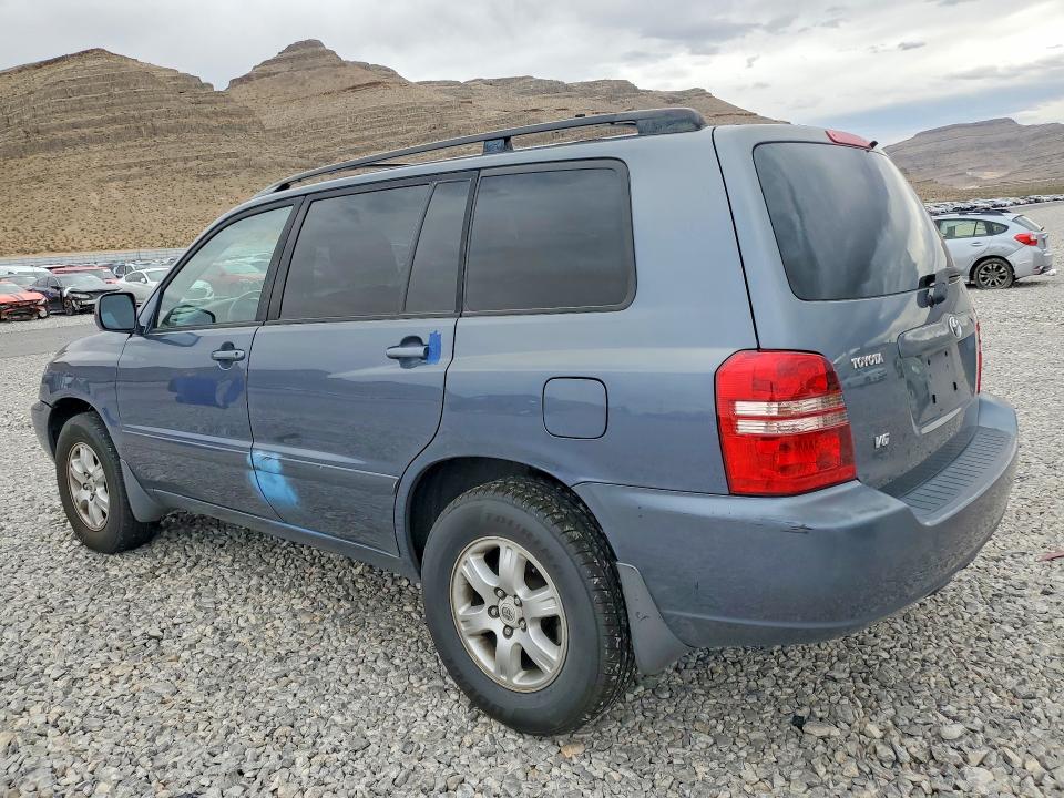 2003 Toyota Highlander VIN JTEGF21A330101503 COPART salvage auction — MINOR DENT/SCRATCHES, NV - SALVAGE TITLE, sold $850 on 2026-07-22 (photo 2)