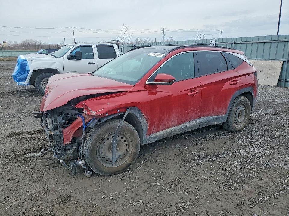 2023 Hyundai VIN KM8JCCA1XPU097159 COPART salvage auction — FRONT END, On - Permit Salvage, sold $2,100 on 2026-07-16 (photo 1)