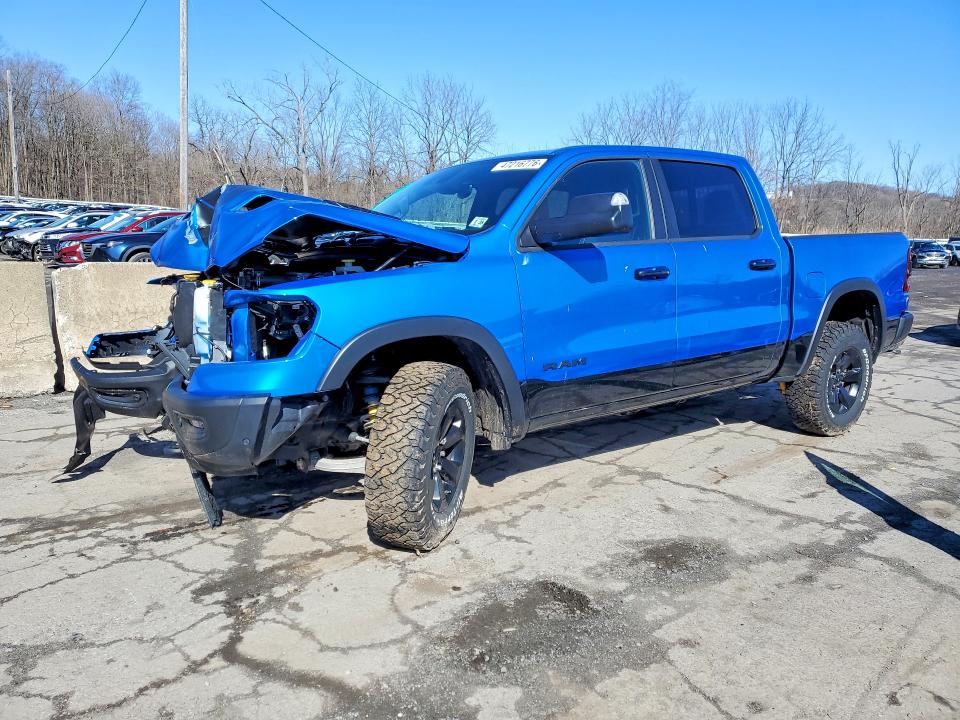 2023 Ram 1500 VIN 1C6SRFLT8PN642994 COPART salvage auction — FRONT END, Nj - Cert Of Title-Salvage, sold $1,350 on 2026-07-02 (photo 1)