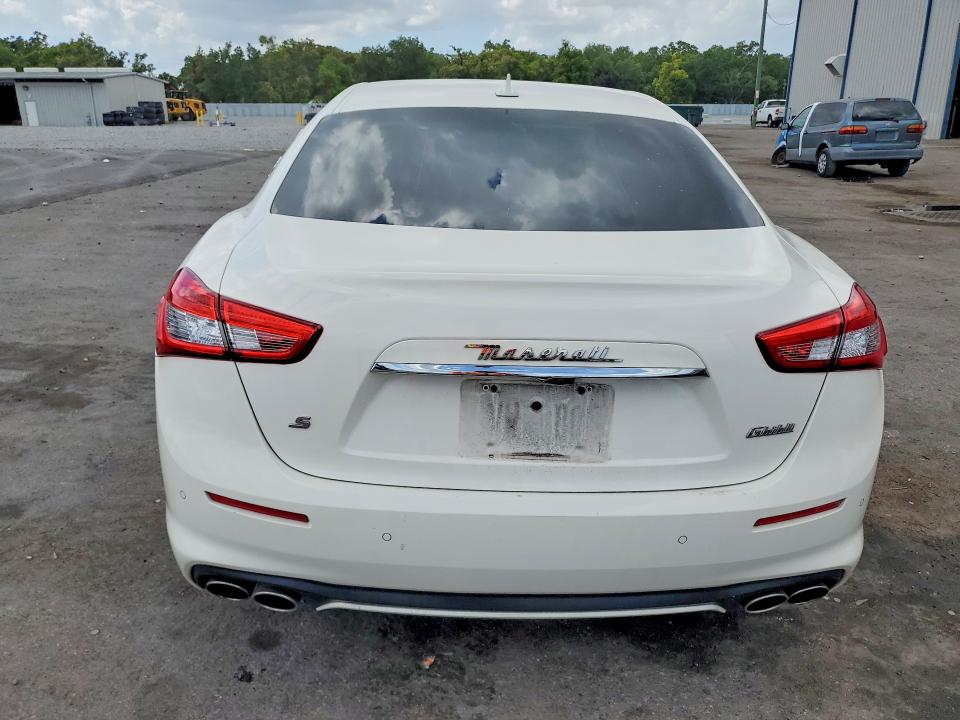 2019 Maserati Ghibli VIN ZAM57YSL5K1312718 COPART salvage auction — FRONT END, FL, sold $850 on 2026-07-27 (photo 6)