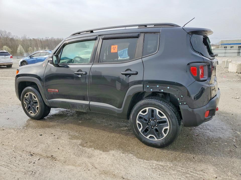 2016 Jeep Renegade VIN ZACCJBCT2GPC80830 COPART salvage auction — REAR END, In - Certificate Of Title, sold $875 on 2026-07-02 (photo 2)