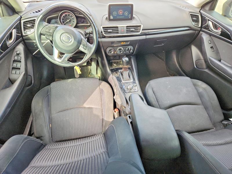 2015 Mazda 3 VIN 3MZBM1L74FM230364 COPART salvage auction — HAIL, Tx - Salvage Vehicle Title, sold $2,000 on 2026-07-10 (photo 8)