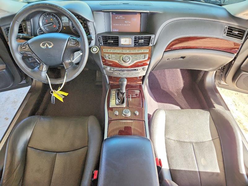 2016 Infiniti Q70 VIN JN1AY1AP4GM100025 COPART salvage auction — FRONT END, Salvage Title, sold $5,100 on 2026-07-22 (photo 8)