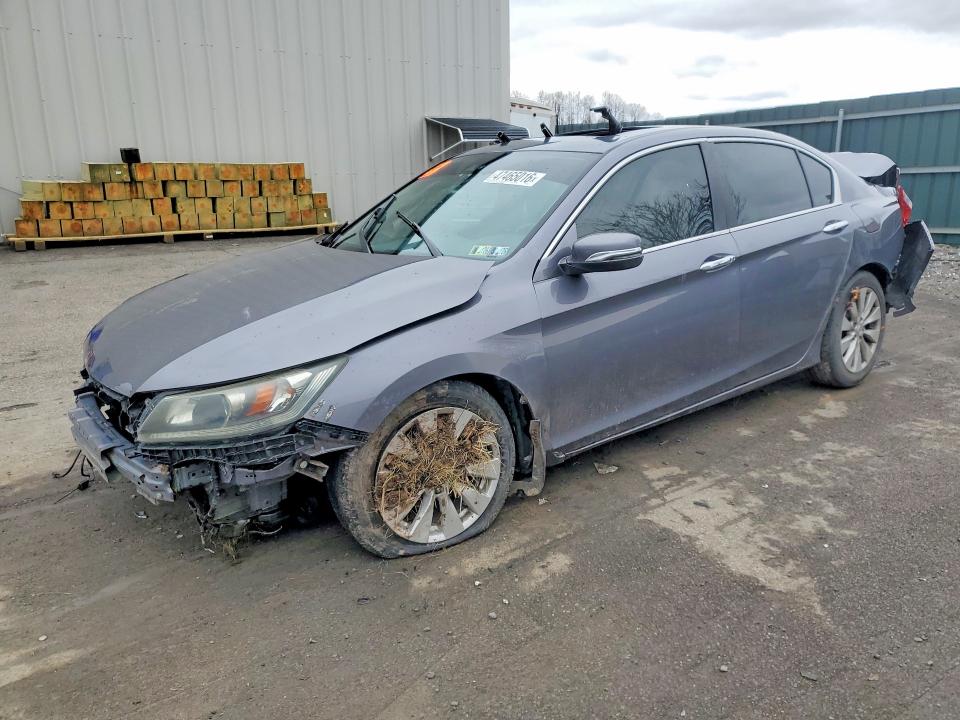 2014 Honda Accord VIN 1HGCR2F80EA109301 COPART salvage auction — ROLLOVER, PA - CERTIFICATE OF SALVAGE, sold $1,000 on 2026-07-02 (photo 1)