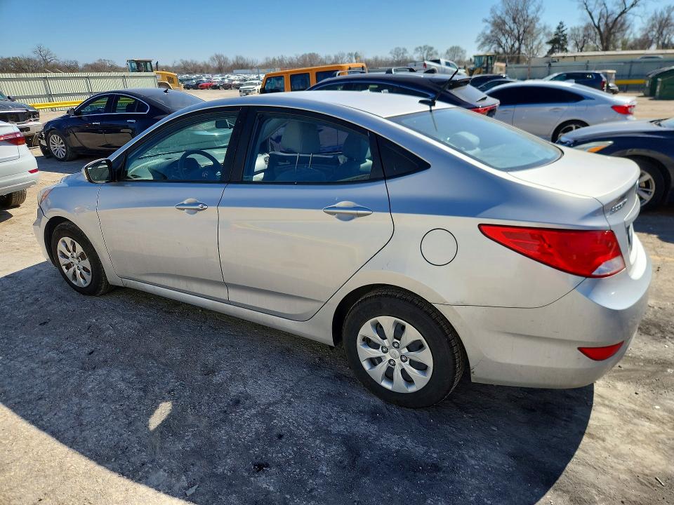 2017 Hyundai Accent VIN KMHCT4AE8HU219519 COPART salvage auction — SIDE, Ks - Cert Of Title-Salvage, sold $800 on 2026-07-08 (photo 2)