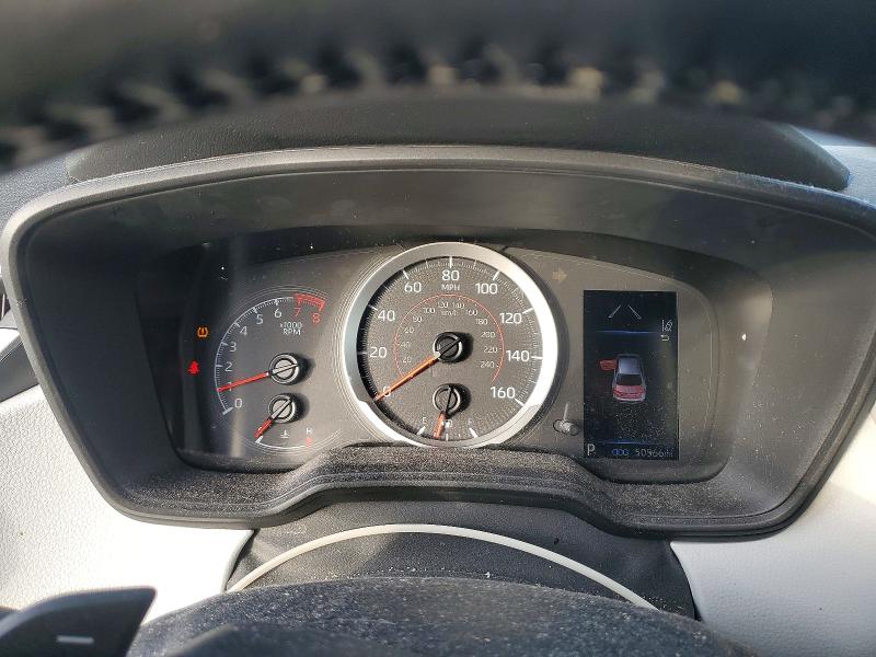 2021 Toyota Corolla VIN 5YFS4MCE5MP091743 COPART salvage auction — REAR END, Mi - Cert Of Title-Salvage Vehicle, sold $4,950 on 2026-07-24 (photo 9)