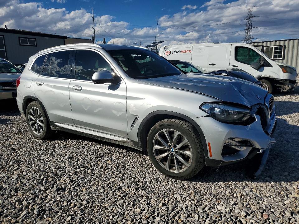 2019 BMW X3 VIN 5UXTR7C5XKLR51180 COPART salvage auction — FRONT END, Nv - Salvage Title, sold $5,700 on 2026-07-29 (photo 4)